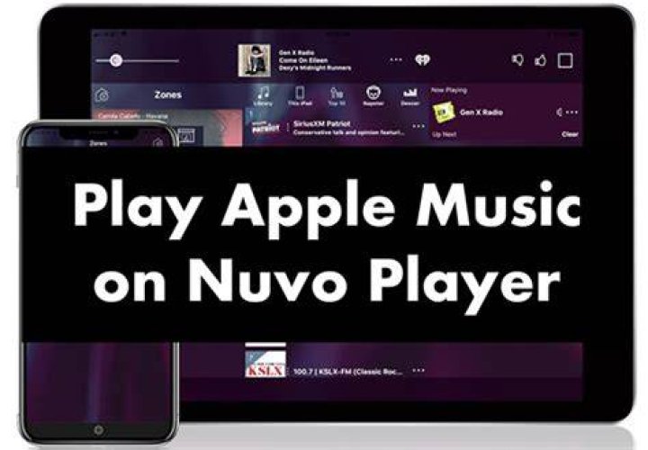 Can NuVo player play Apple music?