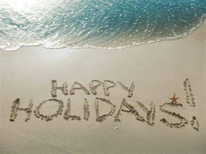 Had a nice holiday or holidays?