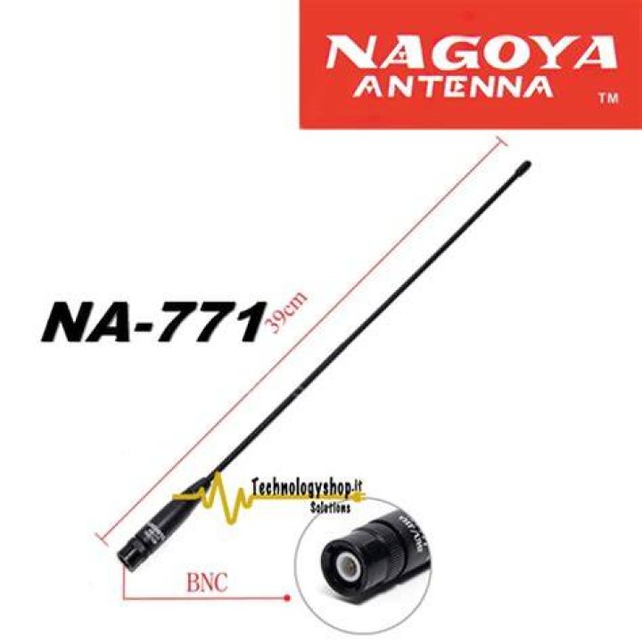 How big is the Nagoya na-771 camping antenna?