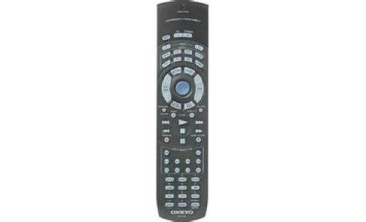 How big is the Onkyo tx-sr601 remote remote?