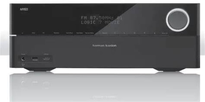 How do I connect Apple TV to Harman Kardon receiver?