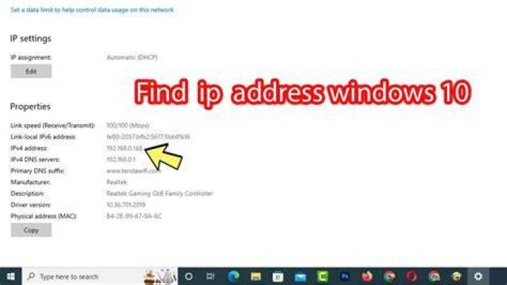 How do I find the IP address of my Denon Remote App?