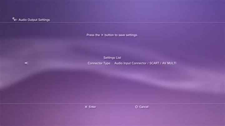 How do I get my PS3 to play sound through my TV?