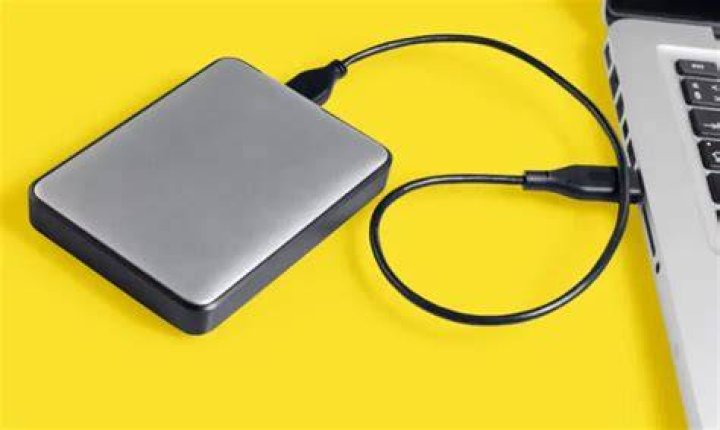 How do I play music from my external hard drive?