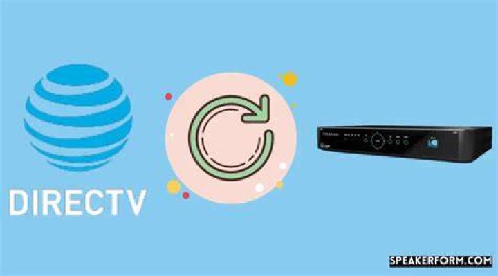 How do I refresh my receiver on DIRECTV?
