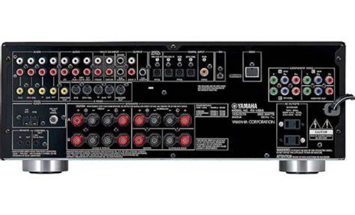 How do I reset my Yamaha RX v559?