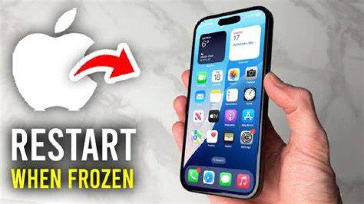 How do I restart a frozen window?