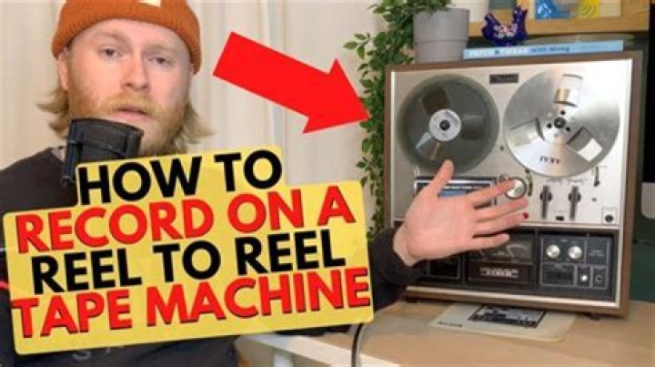 How do I transfer a reel to reel tape to a CD?