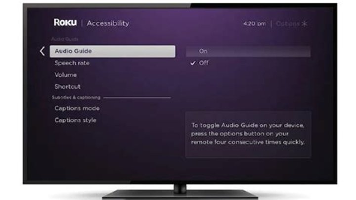 How do I turn on optical audio on Roku?