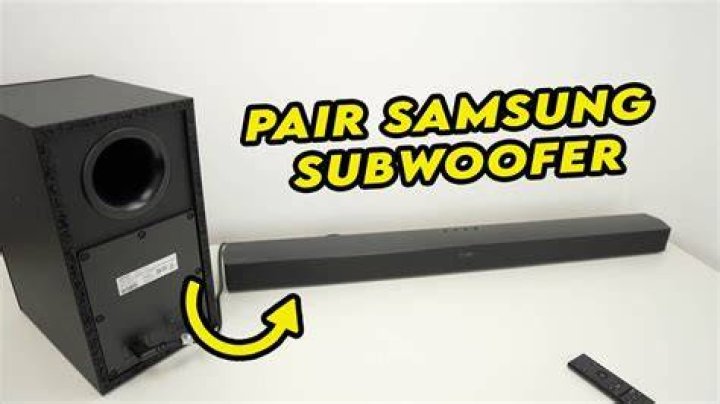 How do I work my Samsung wireless subwoofer?