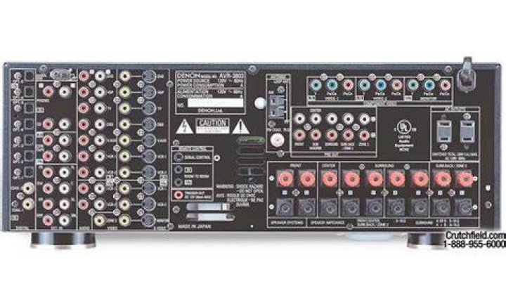 How to reset a Denon avr 3803?