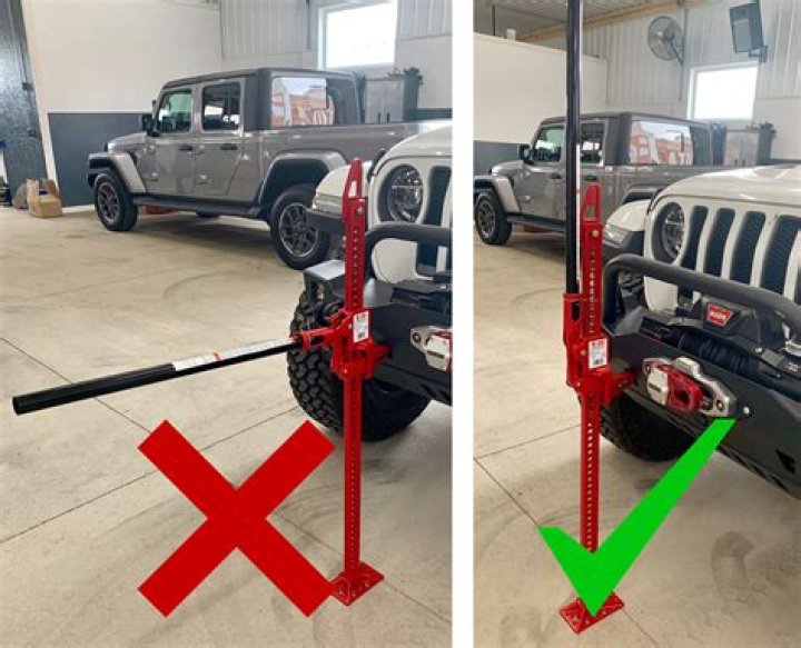 What are the marks on a hi lift jack?