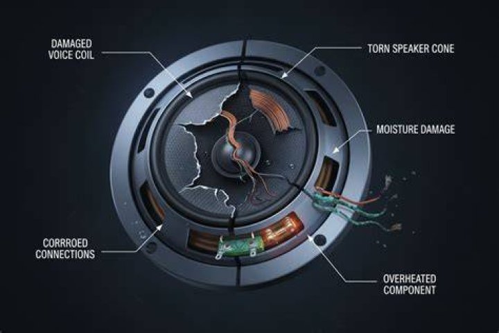 What causes speaker failure?