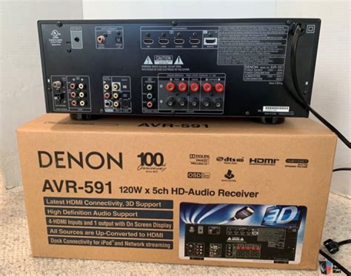 What kind of audio can a Denon avr-591 decode?