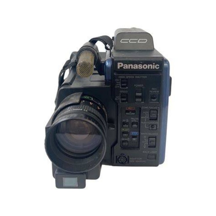 What kind of cable does a Panasonic camcorder use?
