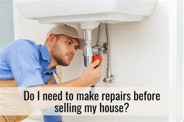 What kind of repairs do I need to make on my house?