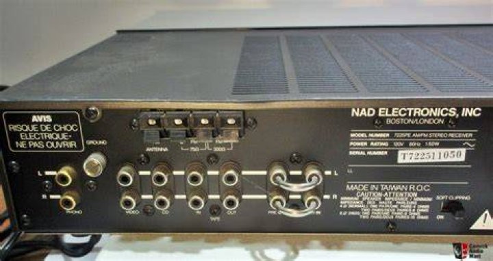What kind of tuner does a NAD 7225pe use?