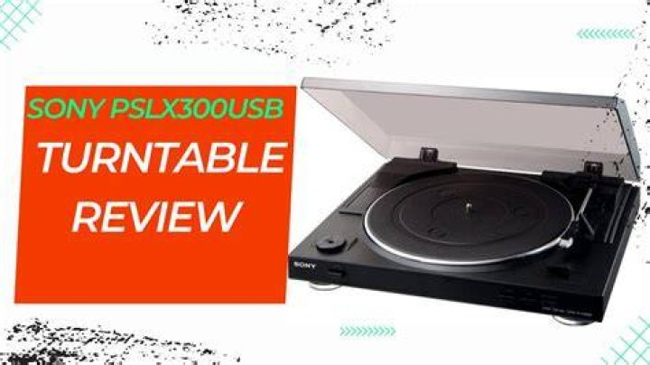 What kind of turntable does a Sony pslx300usb have?