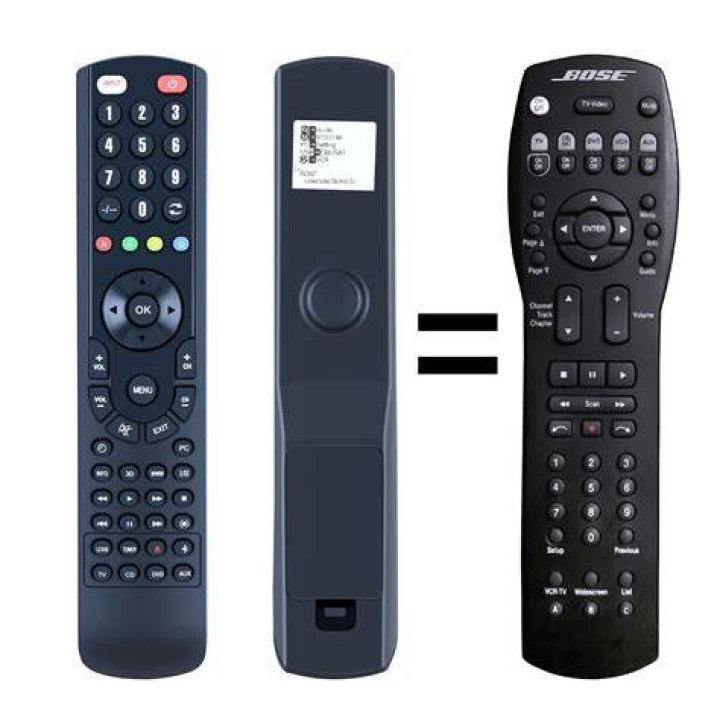 What remotes work with Bose?