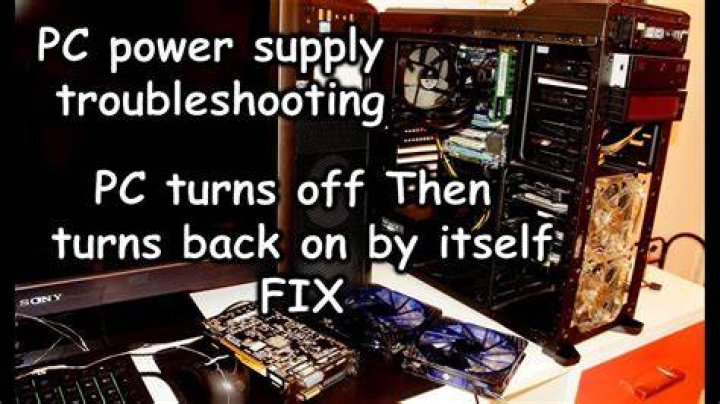 When I turn on my PC it shuts down?