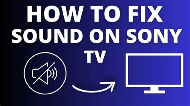 When I turn on my TV there is no sound?