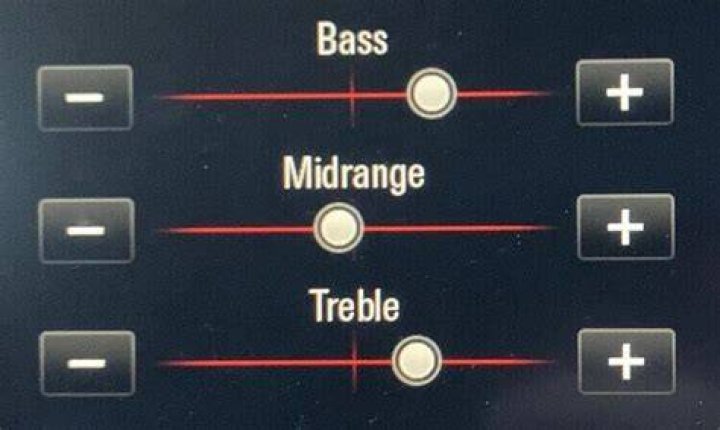 When to lower the bass and treble in a speaker?