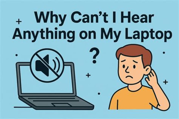 Why can I hear a video but not see it?