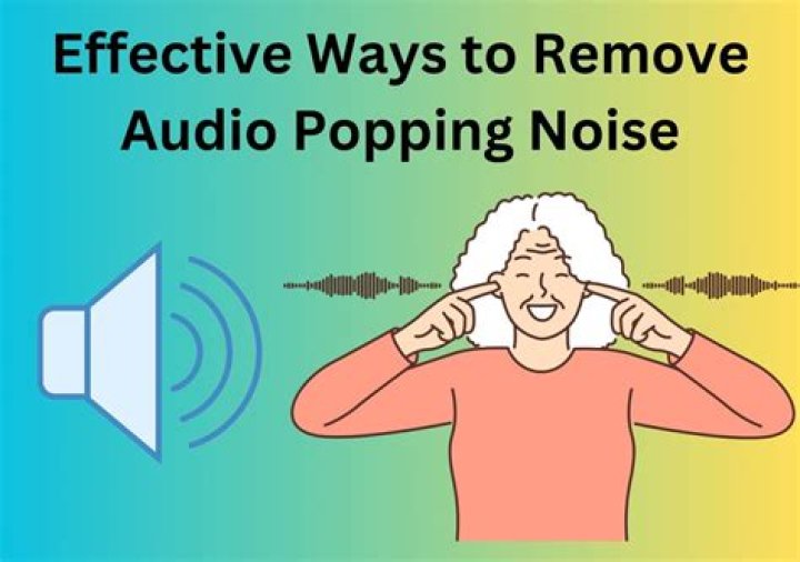 Why is my speaker making a popping noise?