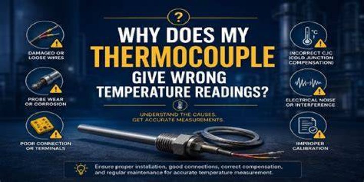 Why is my thermocouple not reading my temprel?